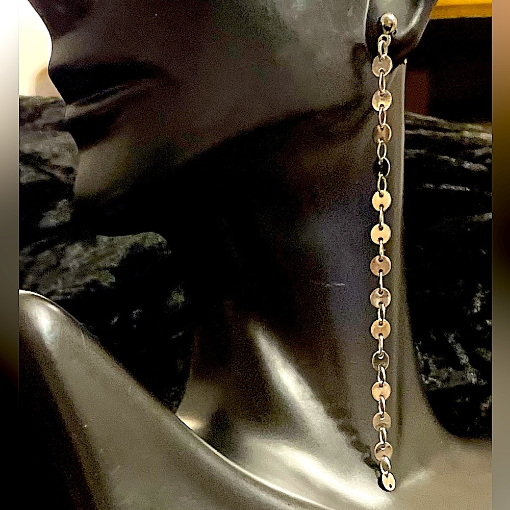 Chain Link Dangle Earrings